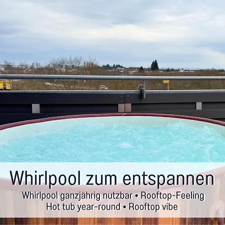 Apartman Panorama Penthouse Mit Dachterrasse - Sauna & Whirlpool