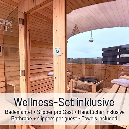 Panorama Penthouse Mit Dachterrasse - Sauna & Whirlpool Apartman *