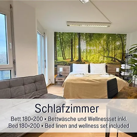Panorama Penthouse - Whirlpool - Sauna - Billiard Apartamento Karlsruhe