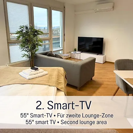Panorama Penthouse Mit Dachterrasse - Sauna & Whirlpool *