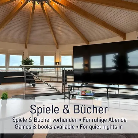 Panorama Penthouse Mit Dachterrasse - Sauna & Whirlpool Karlsruhe