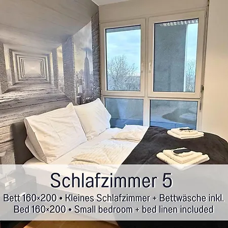 Panorama Penthouse - Whirlpool - Sauna - Billiard Apartamento Karlsruhe