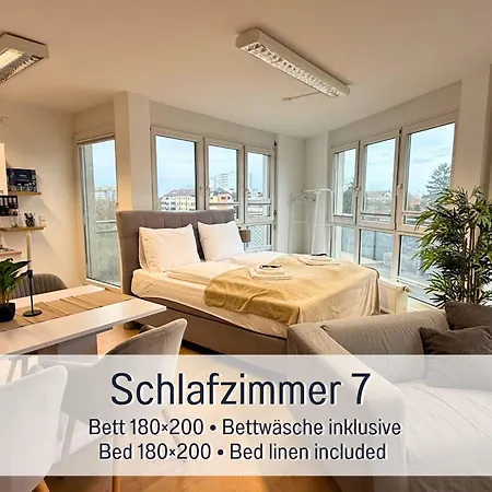 Apartman Panorama Penthouse Mit Dachterrasse - Sauna & Whirlpool Karlsruhe