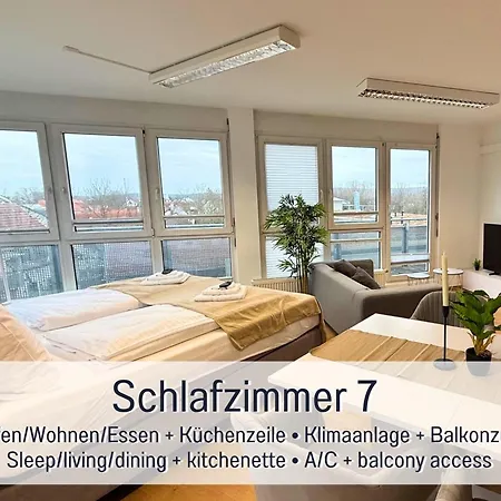 Panorama Penthouse - Whirlpool - Sauna - Billiard * Karlsruhe