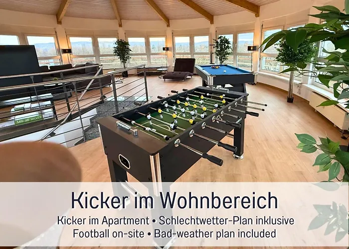 Panorama Penthouse - Whirlpool - Sauna - Billiard Lägenhet Karlsruhe